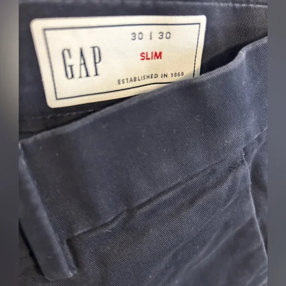Gap Modern Khakis Slim Fit Pants Men’s 30x30 - Picture 3 of 3